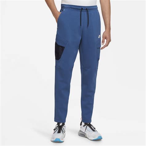 donkerblauwen nike tech broek